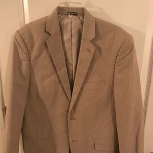 Mens Khaki Blazer 40s